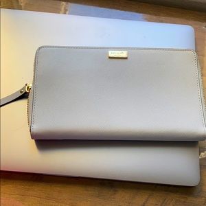 Light Blue Kate Spade Clutch